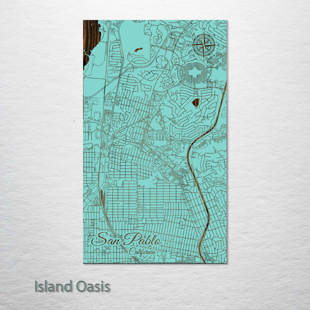 San Pablo, California Street Map