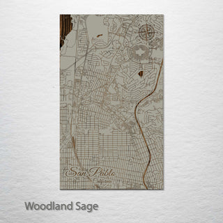 San Pablo, California Street Map