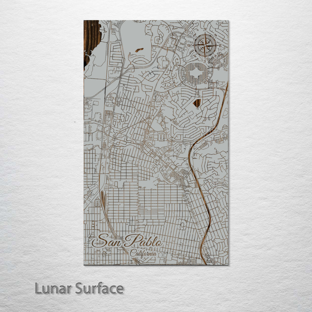 San Pablo, California Street Map