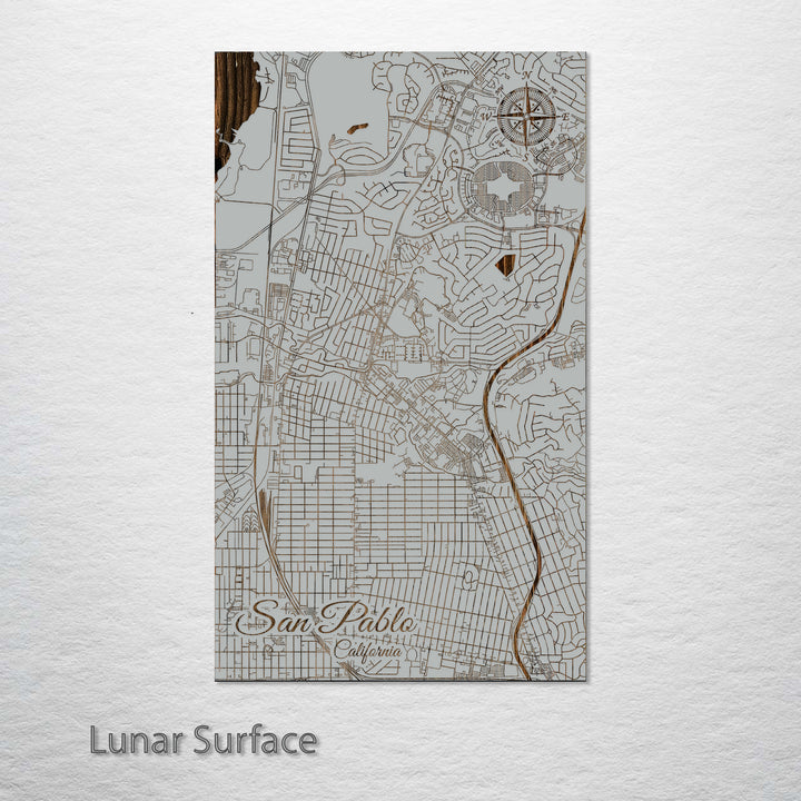 San Pablo, California Street Map