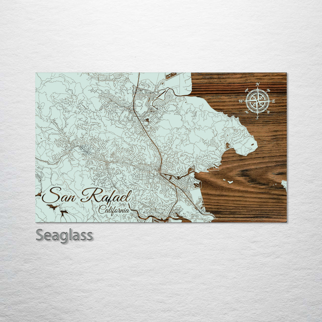 San Rafael, California Street Map