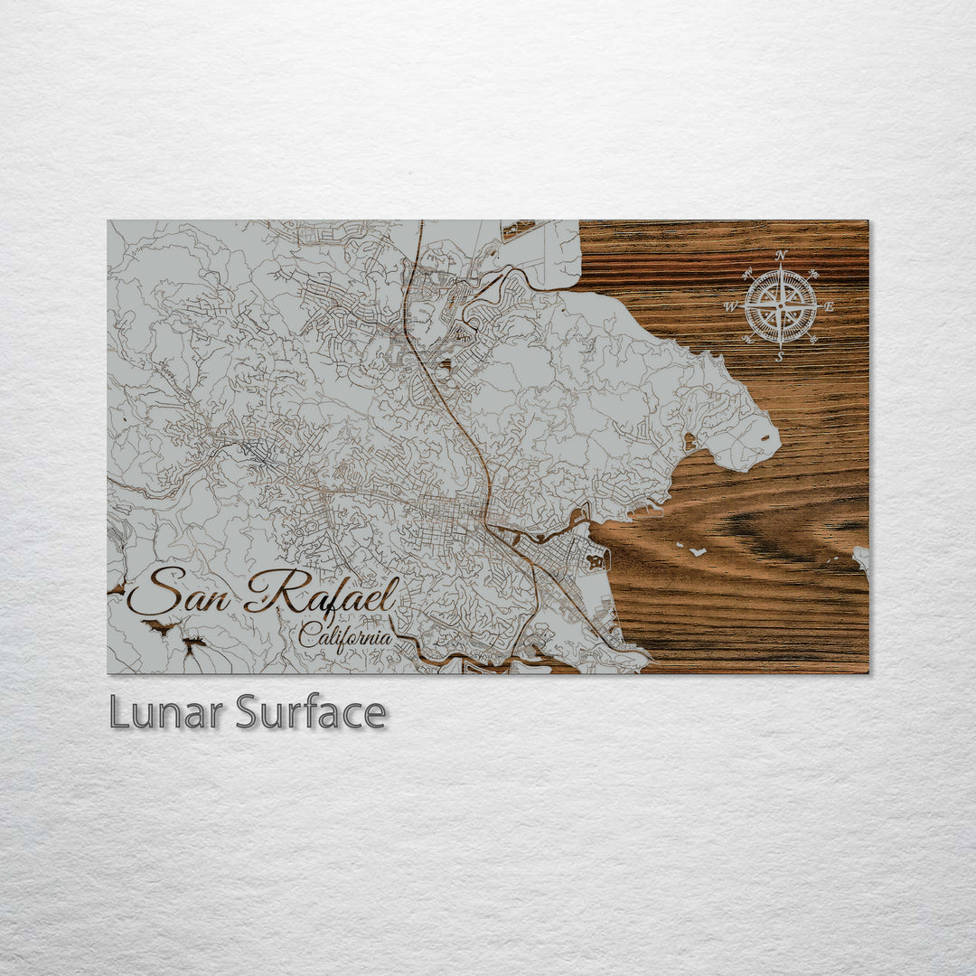 San Rafael, California Street Map