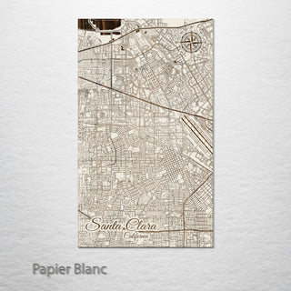Santa Clara, California Street Map