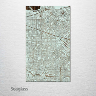 Santa Clara, California Street Map