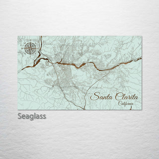 Santa Clarita, California Street Map