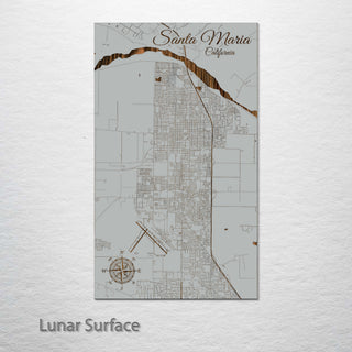 Santa Maria, California Street Map