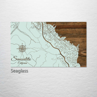 Sausalito, California Street Map