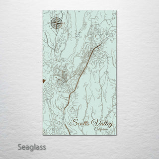 Scotts Valley, California Street Map