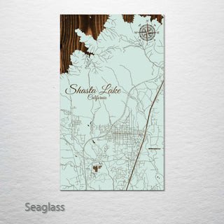 Shasta Lake, California Street Map