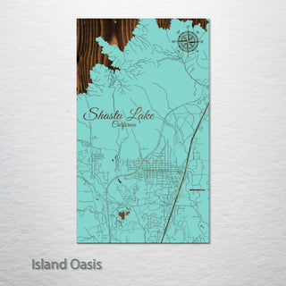 Shasta Lake, California Street Map