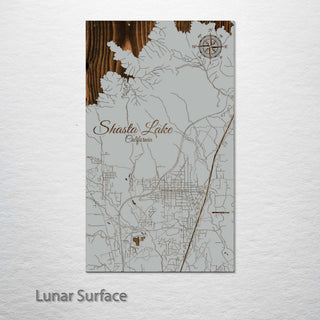Shasta Lake, California Street Map