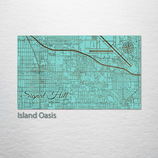 Signal Hill, California Street Map