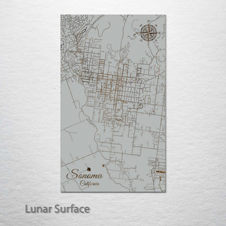 Sonoma, California Street Map