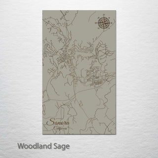 Sonora, California Street Map