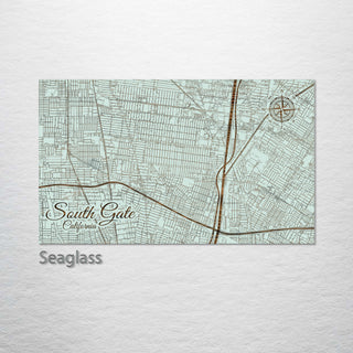 South Gate, California Street Map