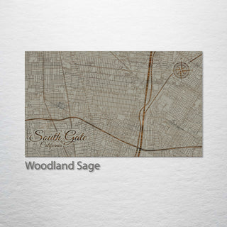 South Gate, California Street Map