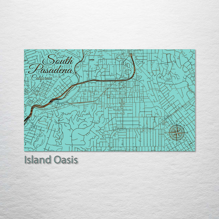 South Pasadena, California Street Map