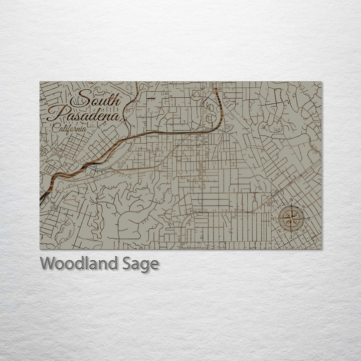 South Pasadena, California Street Map