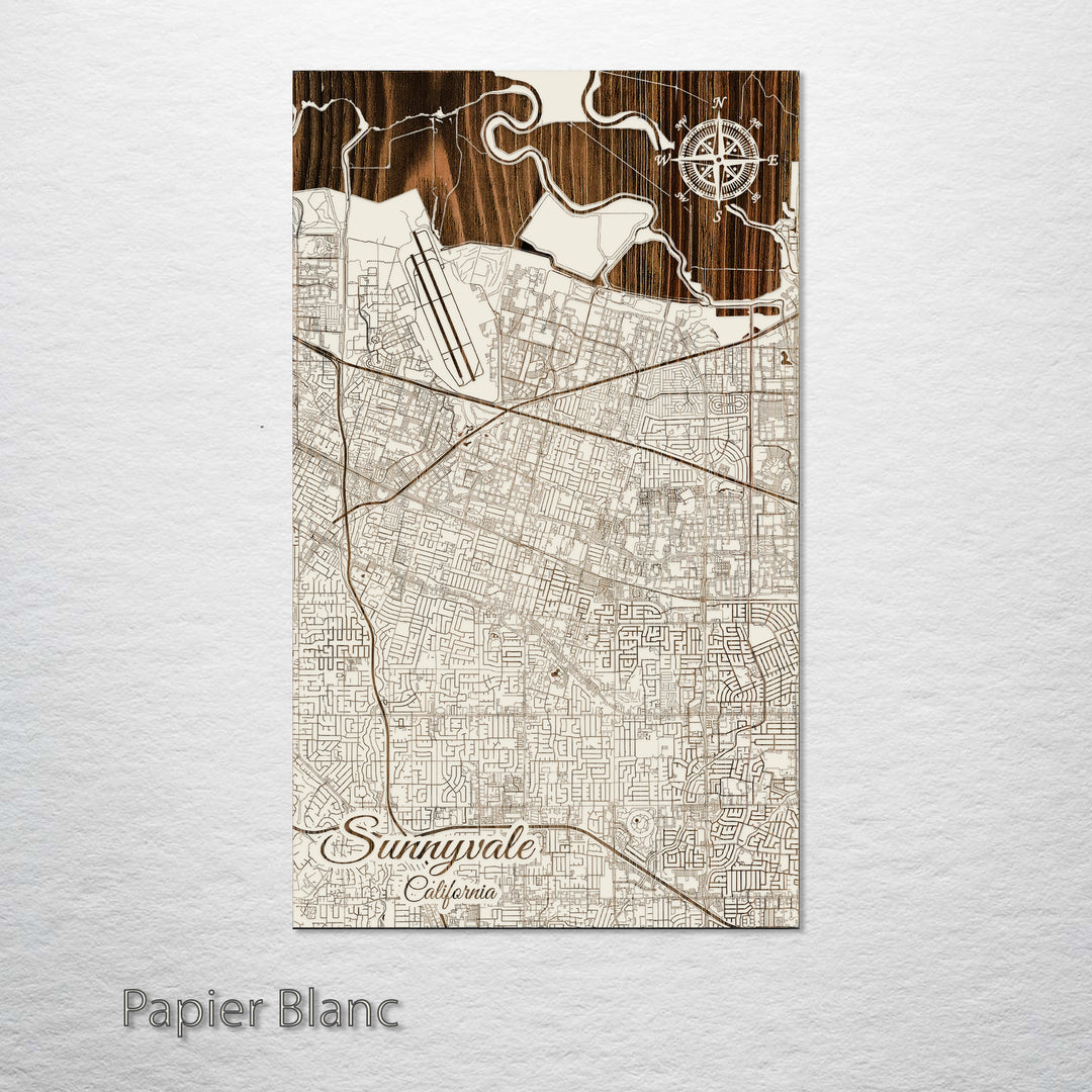 Sunnyvale, California Street Map