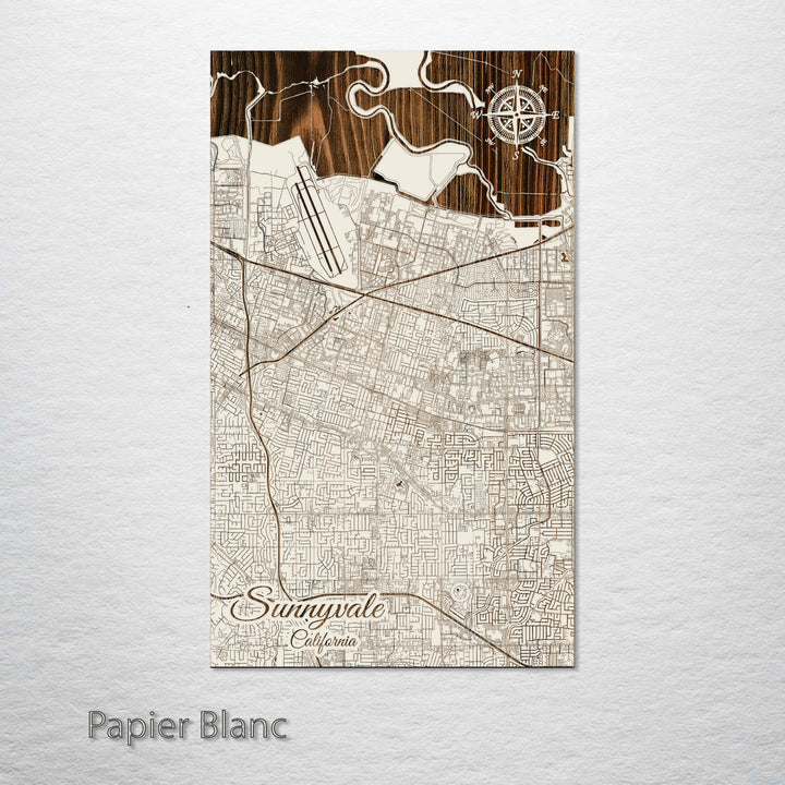 Sunnyvale, California Street Map