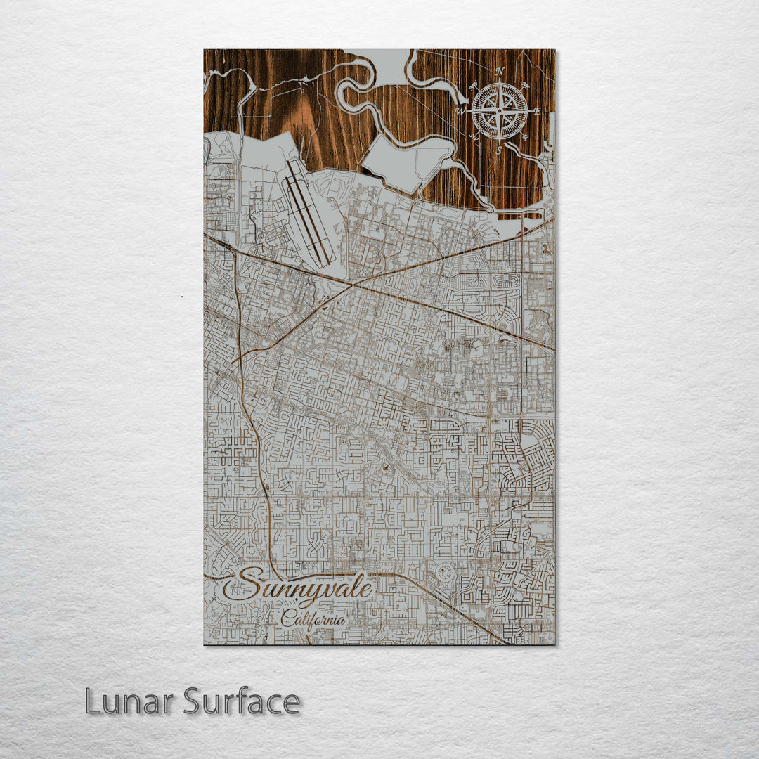 Sunnyvale, California Street Map