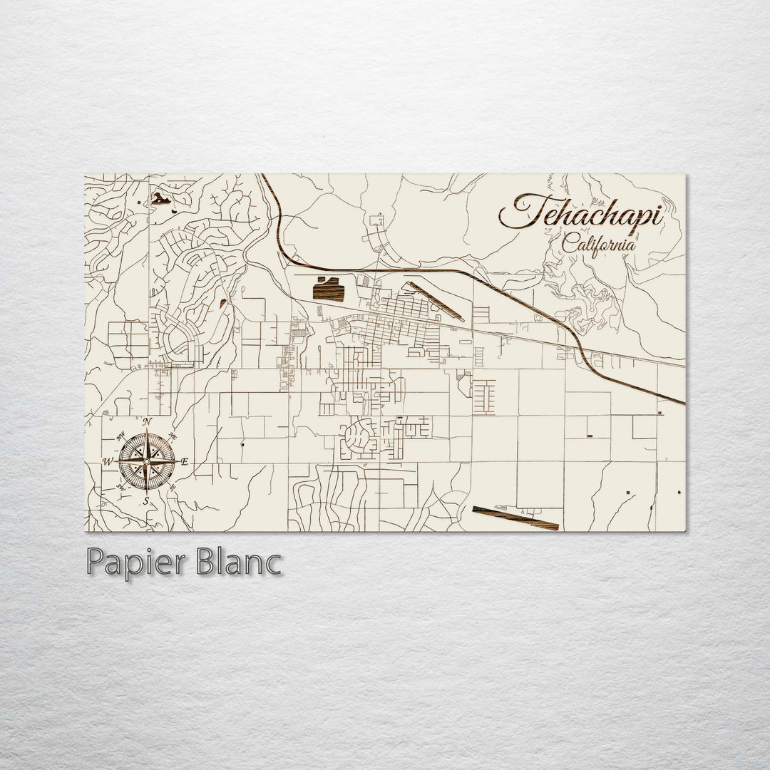 Tehachapi Area Map.pdf Tehachapi, California Street Map
