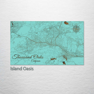 Thousand Oaks, California Street Map