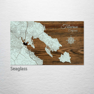 Tiburon, California Street Map