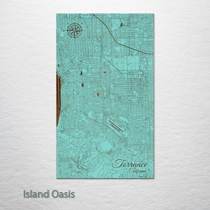 Torrance, California Street Map