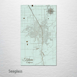 Tulare, California Street Map