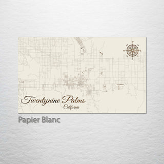 Twentynine Palms, California Street Map