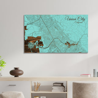 Union City, California Street Map