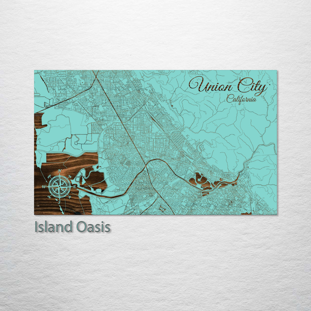 Union City, California Street Map