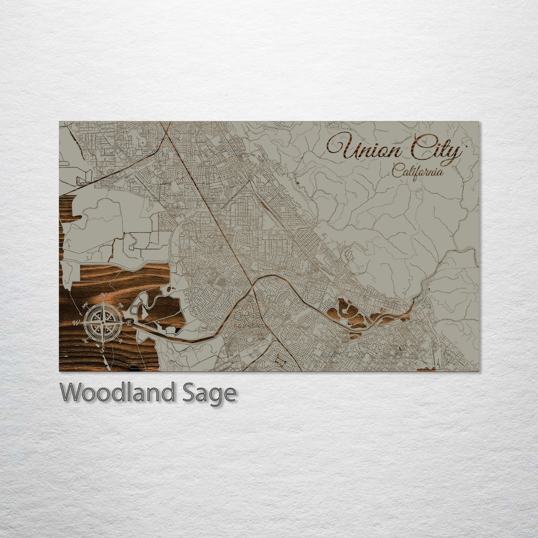 Union City, California Street Map