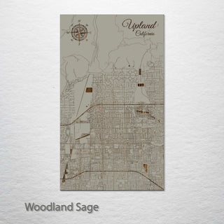 Upland, California Street Map