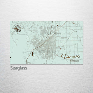Vacaville, California Street Map