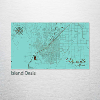 Vacaville, California Street Map