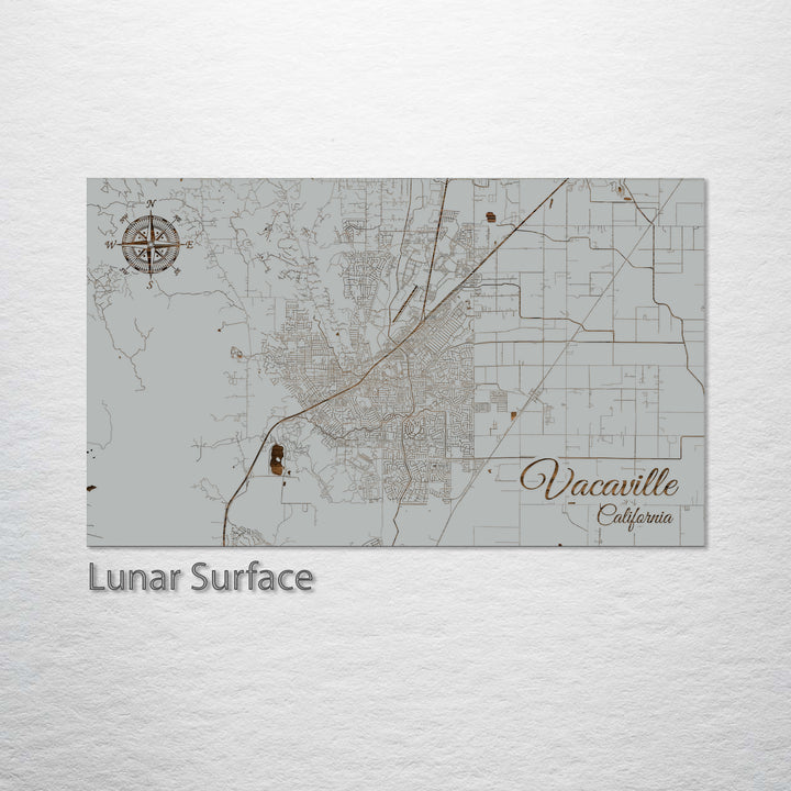 Vacaville, California Street Map