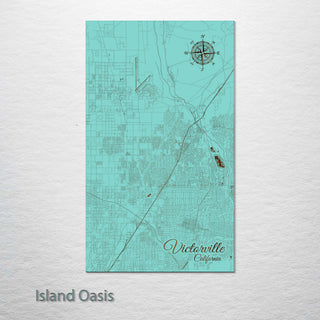 Victorville, California Street Map