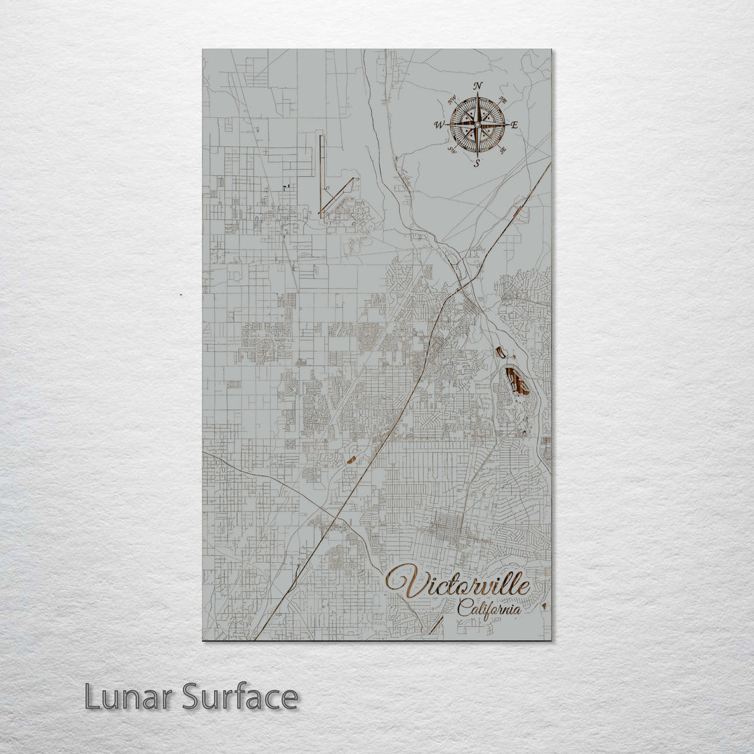 Victorville, California Street Map