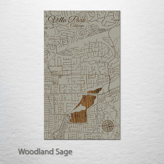 Villa Park, California Street Map