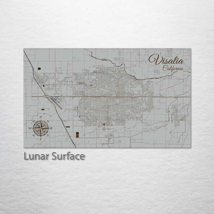 Visalia, California Street Map