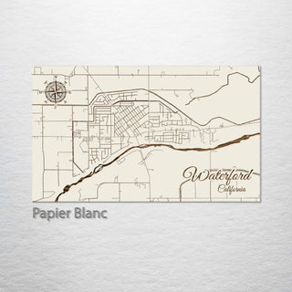 Waterford, California Street Map