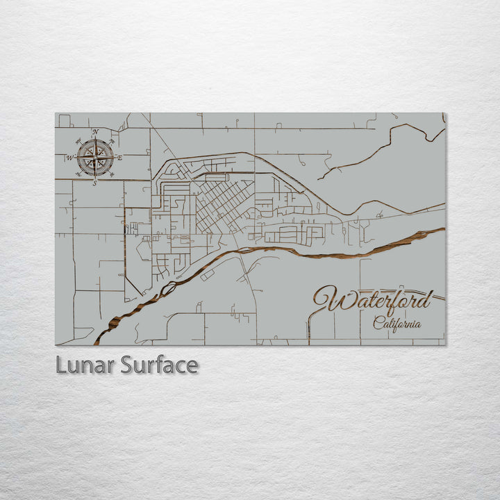 Waterford, California Street Map