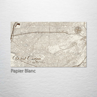 West Covina, California Street Map