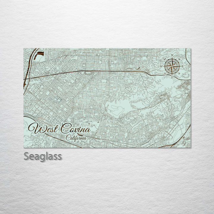 West Covina, California Street Map