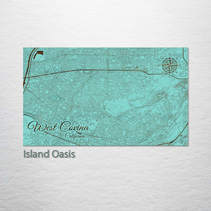 West Covina, California Street Map