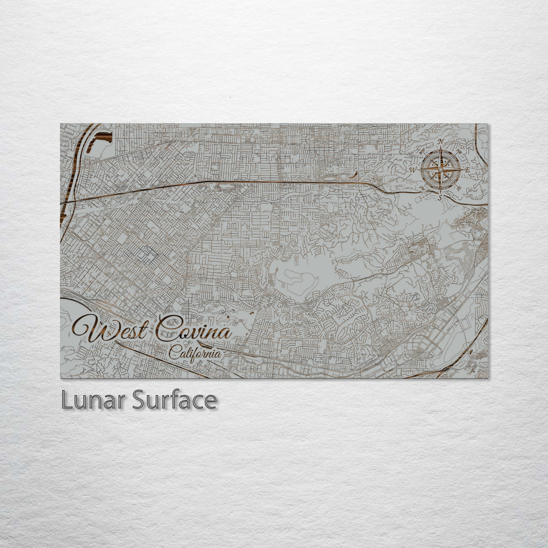 West Covina, California Street Map