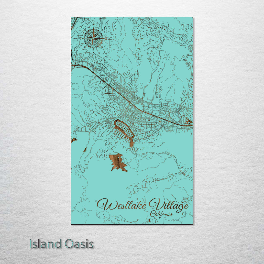 Westlake Village, California Street Map