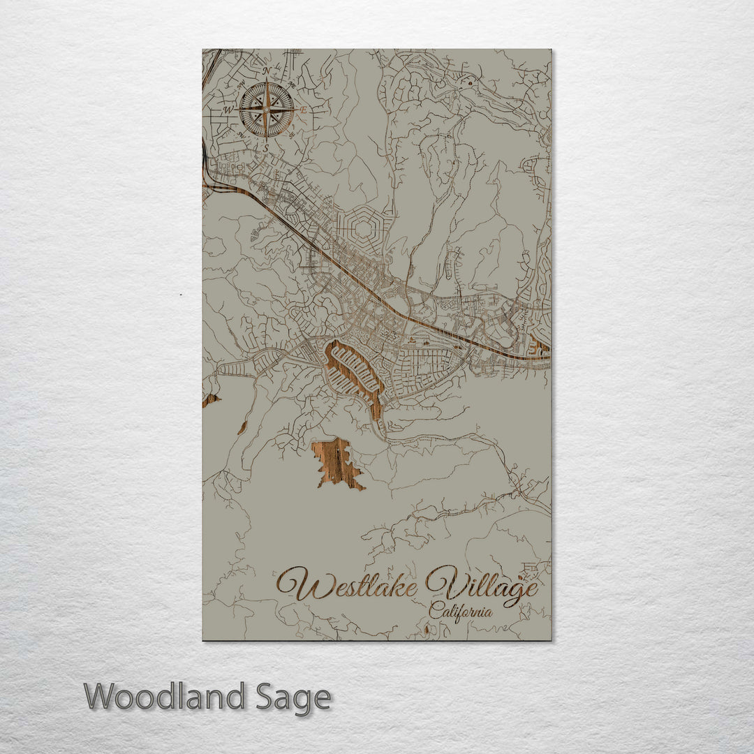 Westlake Village, California Street Map